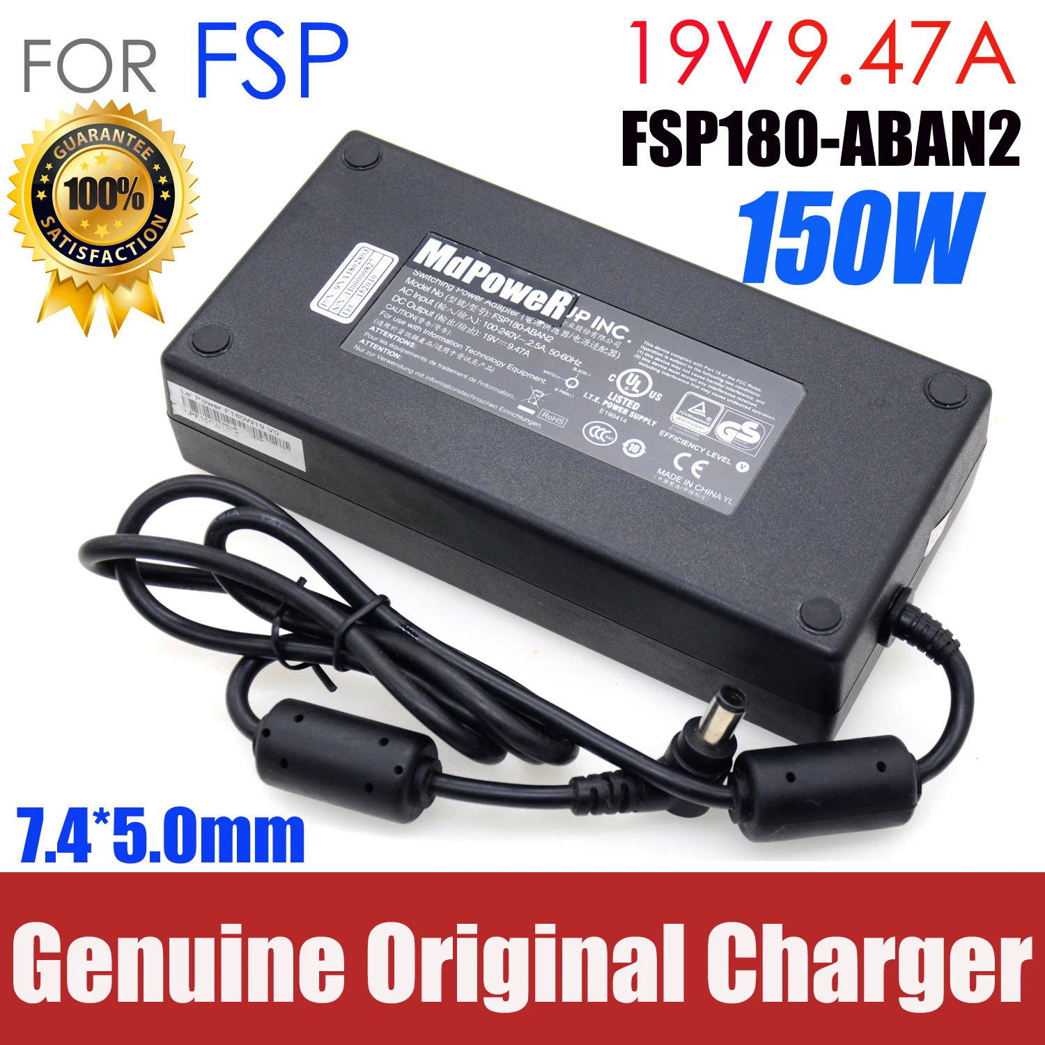 

Genuine 19V 9.47A 180W FSP AC Adapter For FSP FSP180-ABAN1 For ACER AZ3771 Z3620 Z5711 Z3770 Z3771 Power Supply Charger