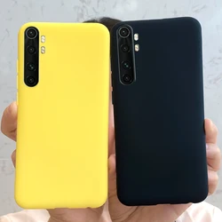 For Xiaomi Note 10 Lite Case Candy Silicone Soft TPU Phone Case For Xiaomi Mi Note 10 Pro note10lite Back Cover Coque Funda