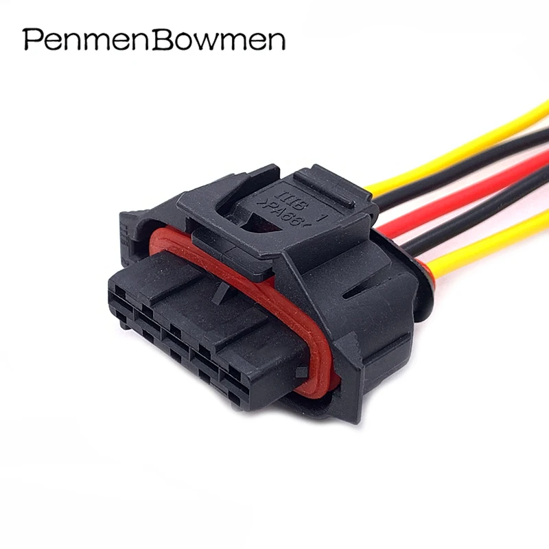 1 مجموعة 2 3 4 5 6 دبوس حاقن السيارات مقاوم للماء موصل إلكتروني سلك تسخير الأوكسجين الاستشعار أنثى التوصيل 1928404627 1928403698 #5