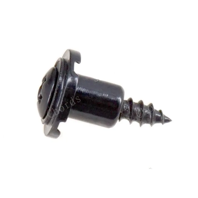 10 Sets/Lot Schwarze Gitarrensaitenhalter Rollenhalter Gitarrenzubehör Teile Musikinstrument – Detail 9