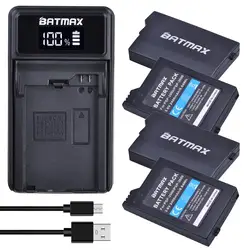 Batmax 2400mAh PSP-2000 bateria + ładowarka LED USB do Sony PSP2000 PSP3000 Gamepad do przenośnego kontrolera PlayStation