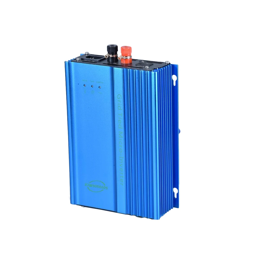 500W MPPT Pure Sine Wave Grid Tie Inverter Suitable for Solar PV Panels &12V/24V36V/48V/72V Battery Discharge