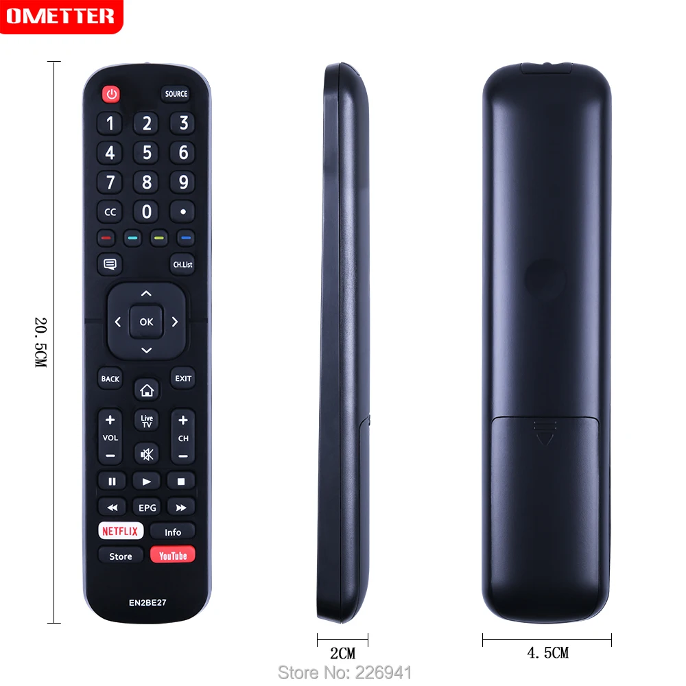 جديد وأصلي EN2BE27S لشاشات LCD شارب سلسلة S الذكية التلفزيون التحكم عن بعد NETFLIX يوتيوب EN2BE27