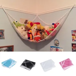 1 pz 4 colori S/M/L simpatici bambini camera da letto giocattoli amaca rete animali di peluche giocattoli amaca rete organizza portaoggetti