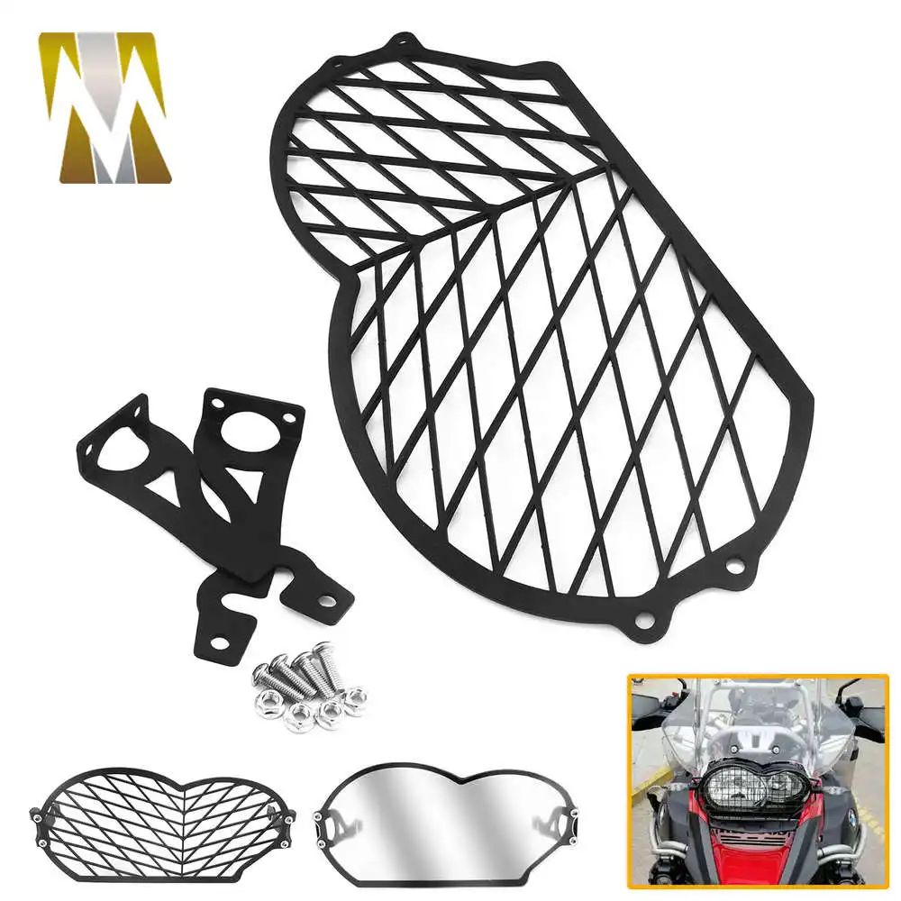 

For R 1200 GS 2012 2011 2010 Motorcycle Head Light Cover Protection for R1200 GS 2004 2005 2006 2007 2008 2009 Headlamp Guard