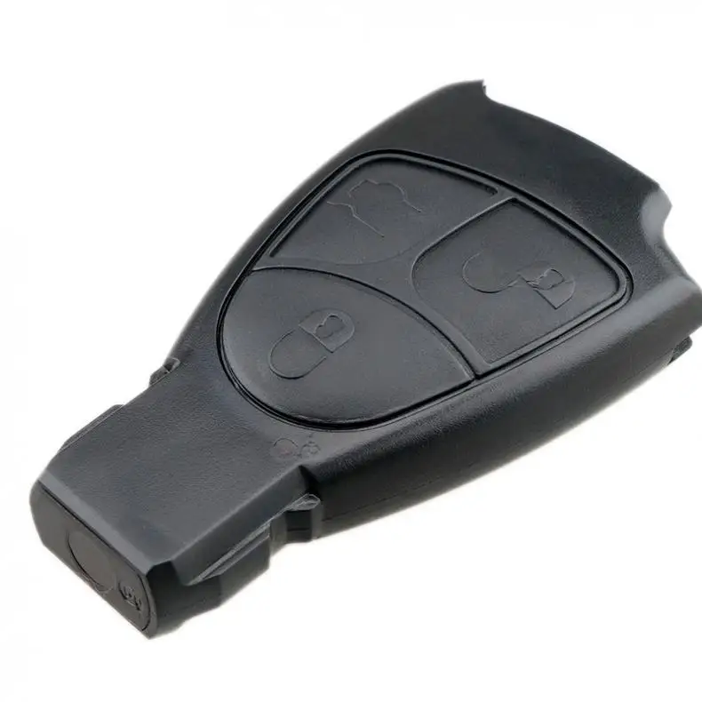 Carcasa inteligente de 3 botones para llave de coche, cubierta remota de repuesto, apta para mercedes-benz W168 W202 W203 W208 W210 W211