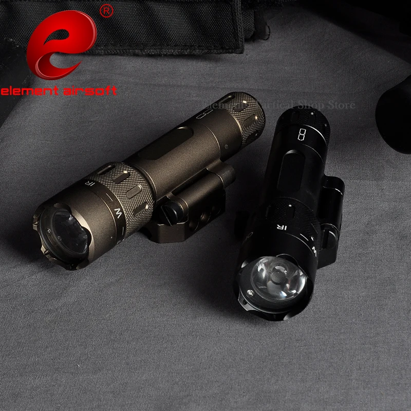 Element Airsoft Tactical Flashlight WMX200 IR Laser Gun Light Rotational 180° Fold Mount  Strobe Weapons Light  Softair NE08036