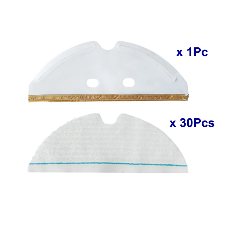 Disposable Mop Cloth With Mopping Board For xiaomi Roborock S50 S55 S6 T6 Vacuum cleaner Replacement Disposable Mopping Rag