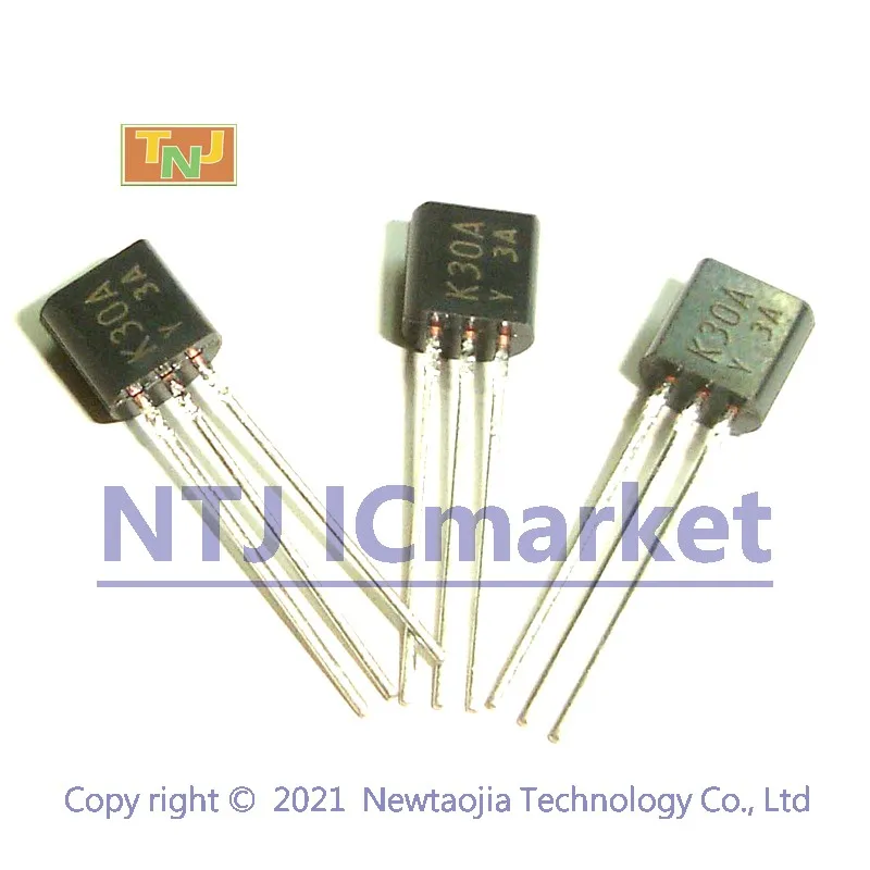 50 PCS 2SK30A-Y TO-92 2SK30-Y K30A K30 Pre-Amplifier Silicon N-Chinnel Junction FET Transistor