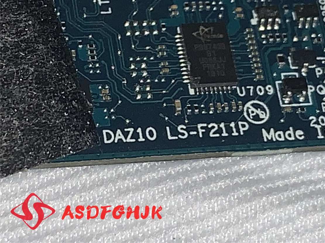 Original para Dell XPS 15 (9575) puertos USB / Audio IO placa hija Yh2h0 DAZ10 LS-F211P 100% TESED OK