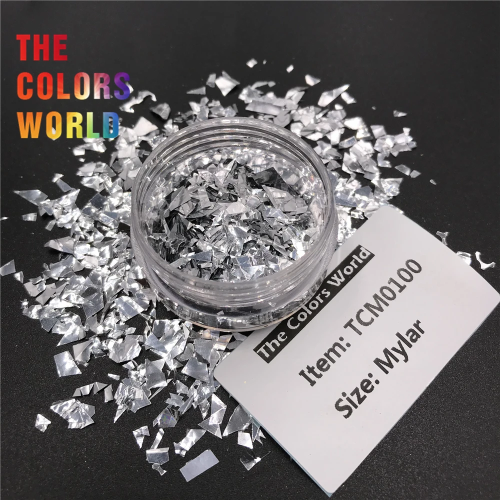 TCT-443 Mix Shards Irregular Mylar Flakes Nails Glitter Nail Art Decoration Tumbler Handwork Crafts DIY Festival Accessories