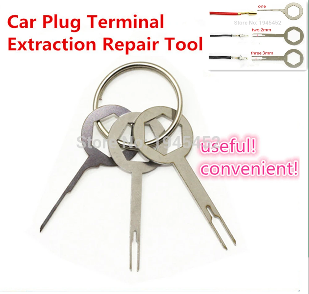 Pick Connector Crimp Pin Back Needle Remove Tool Set  Auto Car Plug Circuit Board Wire Harness Terminal Extraction  Car Plug