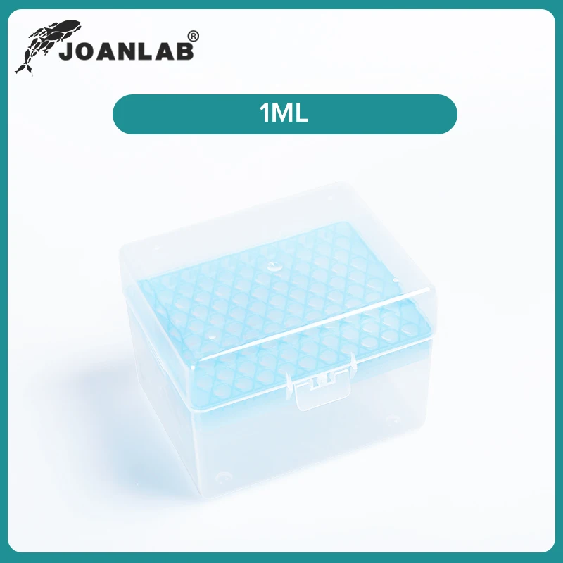 Caixa de pipetas de laboratório JOANLAB 10ul 200ul 1ml 5ml 10ml Caixa de pipeta de plástico para micropipetas 10ml Suprimentos de equipamentos de