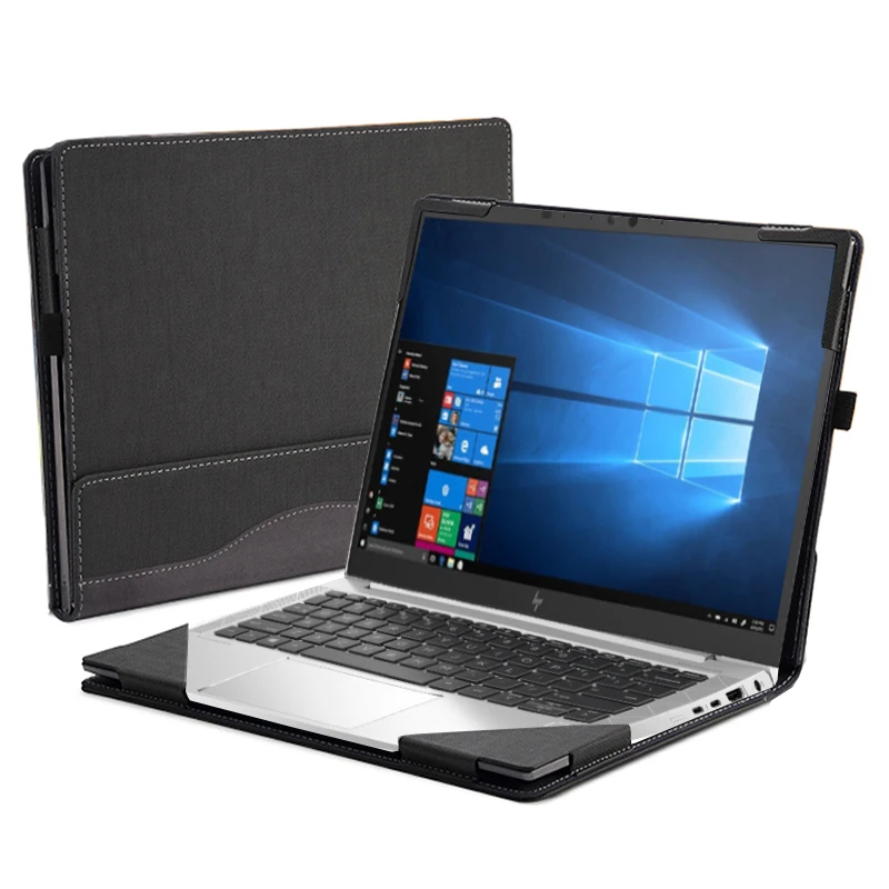 Case For HP EliteBook 830 G7 G8 13.3 13 Laptop Cover Pu Leather Sleeve Detachable Notebook PC Cover Customized Bag Pen Gift 2021