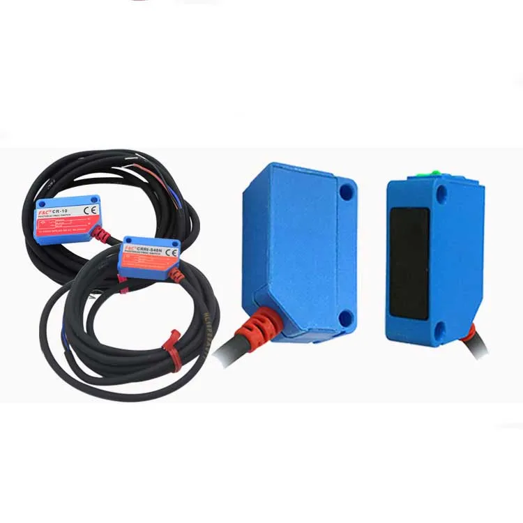 

CR series square photoelectric switch | square photoelectric sensor | NPN PNP three-wire normally open normally closed CRTI-S100