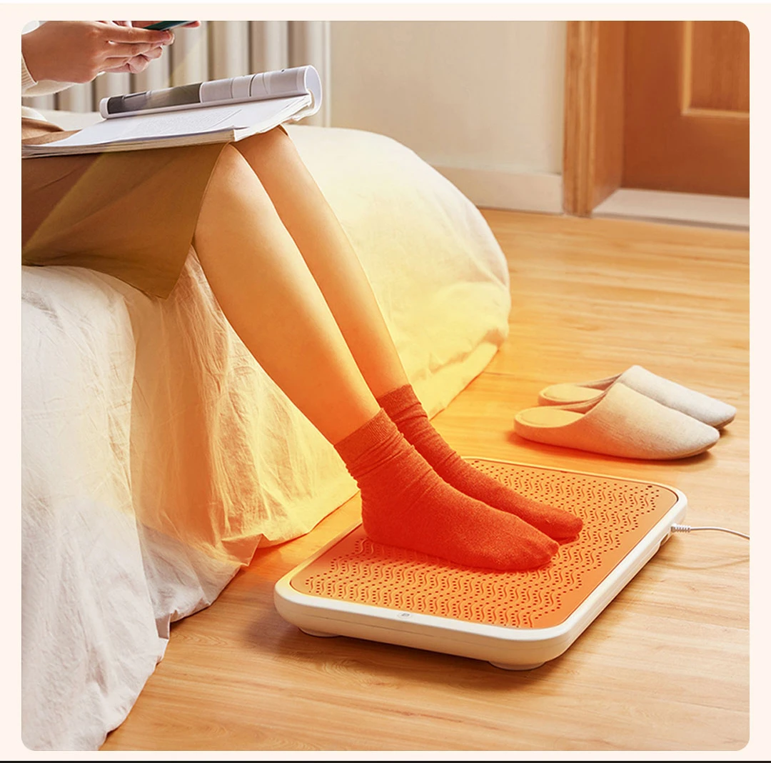 Graphene Heater Vertical Foot Warmer Four-speed Adjustment To Quickly Heat The Air  Waterproof And Power-off Protection Home