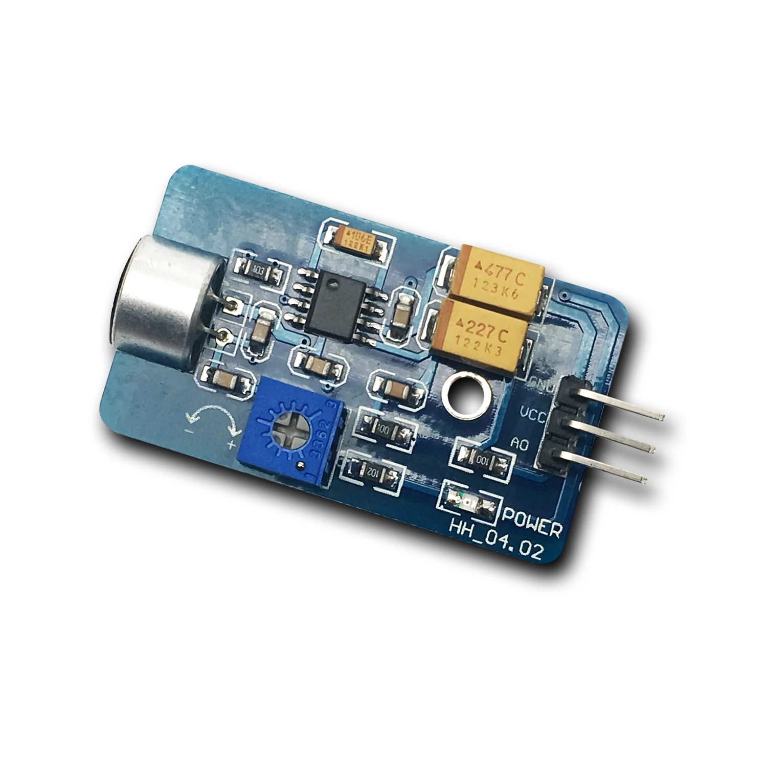 200 Times Signal Amplification Sound Sensor Module Microphone Sensor Module Microphone Sensor Module Analog Audio Output