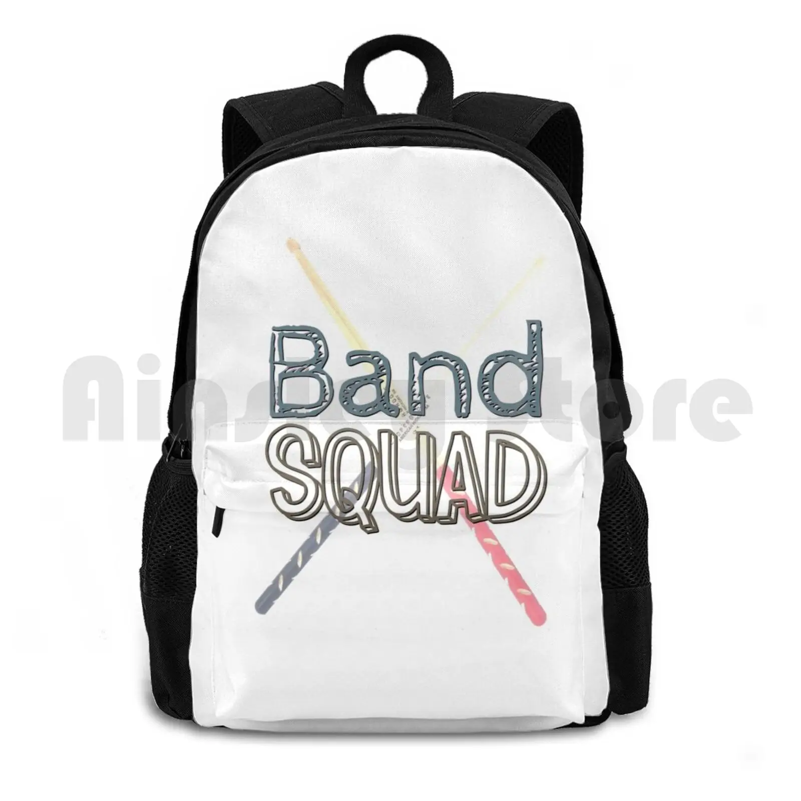 

Band Squad-барабанные палочки, уличный походный рюкзак, спортивная сумка для верховой езды, скалолазания, спортивная сумка Band Squad, маршевый оркестр, маршевая средняя школа