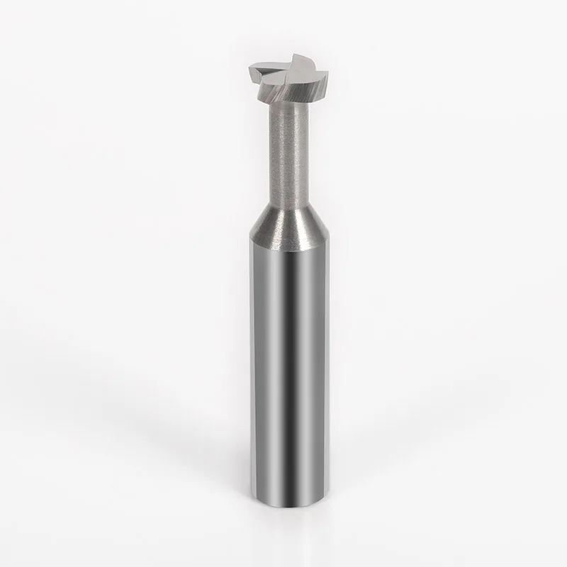 Fresa a T in metallo duro utensili a controllo numerico tungsteno metallo alluminio acciaio rame lavorazione 4mm 6mm 8mm 10mm 12mm fresa