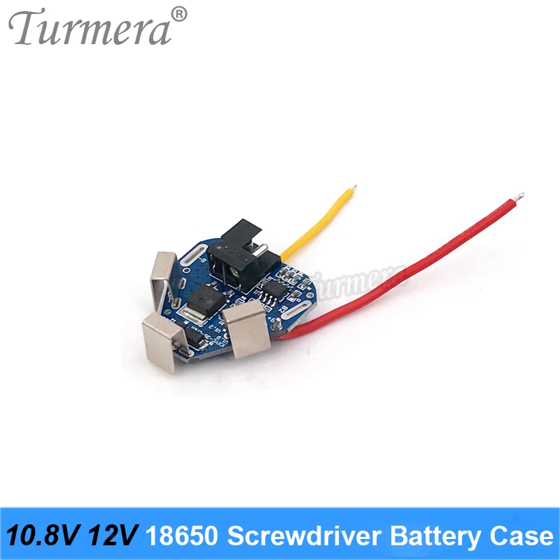 Turmera 10,8 V 12 V Wiertarka elektryczna Akumulatorowa Skrzynka na śrubokręt z uchwytami 18650 Płytka BMS 3S 40A do Shura Shrika Zastępuje użycie