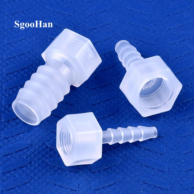 5~200Pcs/lot G1/8~1/4 To 4~12 PP Pagoda Direct Connector Aquarium Tank Air Pump Fittings Irrigation System Water Pipe Hose Joint