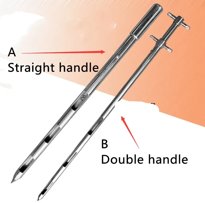 304 stainless steel double-layer rotating powder sampling tube cement / powder / solid sampler