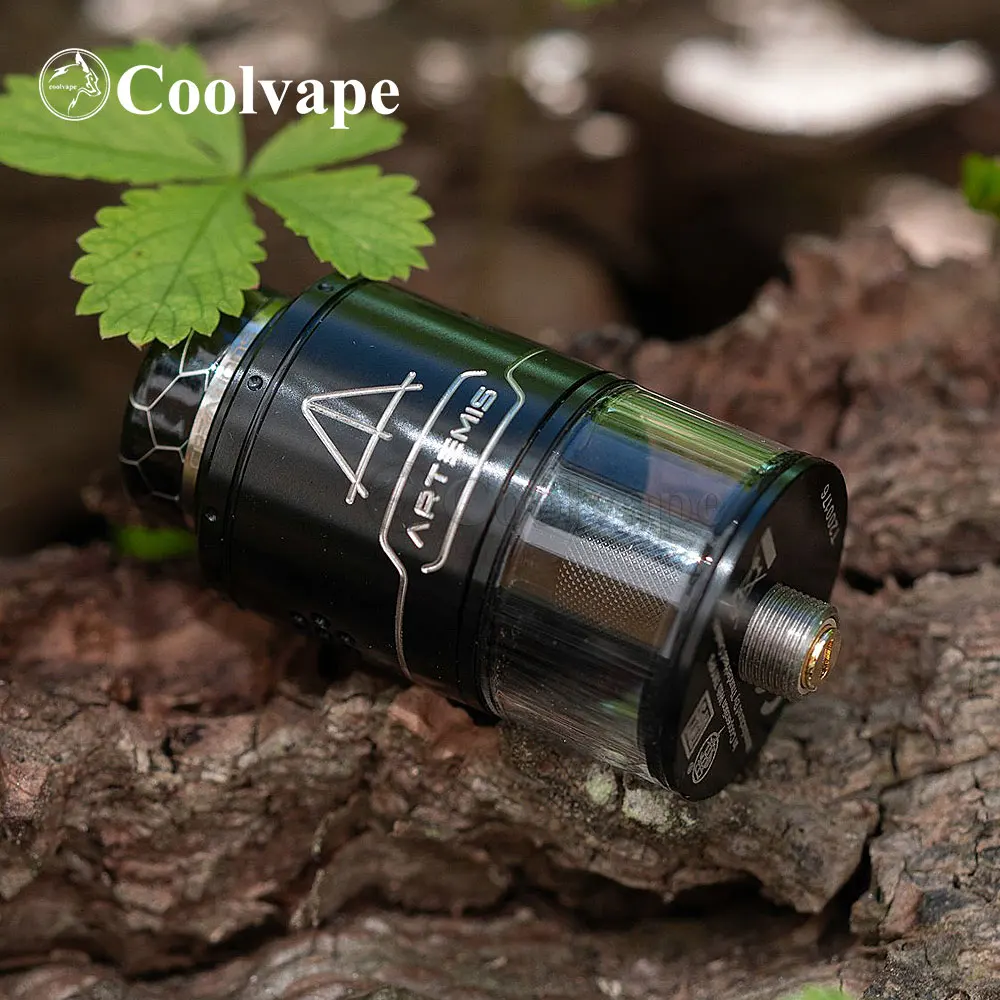 Thunderhead creative Artemis RDTA V1.5 24 مللي متر البخاخة 2/4 مللي لفائف واحدة البخاخة هيئة الطرق والمواصلات 26 قطعة العسل فتحات الهواء E-cig خزان