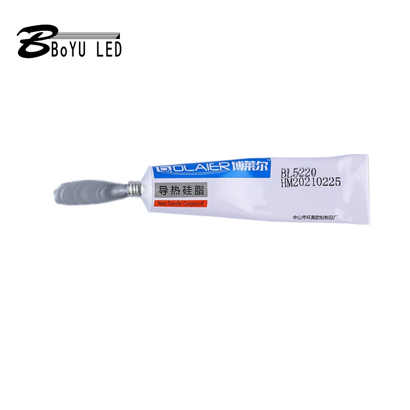 Bolair BL5210 BL5220white high temperature resistant thermal conductive silicone thermal conductive fixing glue