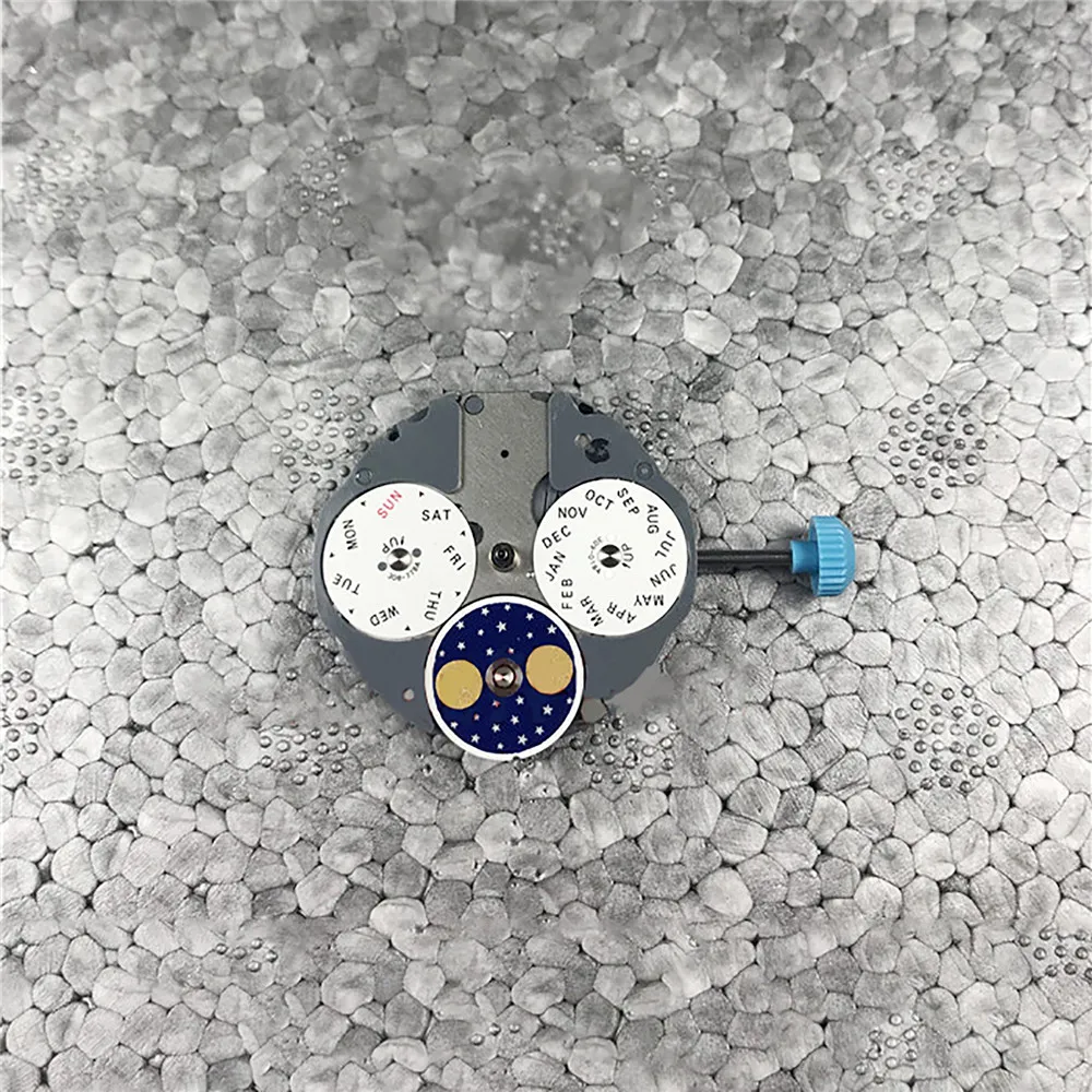 Replacement Quartz Watch Movement With Battery 4Pin Mechanical Movement for MIYOTA 6P80 Watch Repair Parts