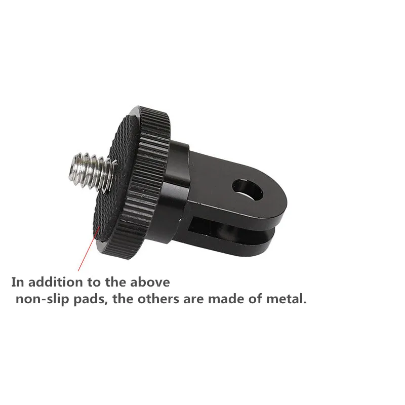 4 in1 Berretto Da Baseball Del Cappello Del Sole del Cappello Della Protezione di 1/4 pollici adattatore di Base Del Supporto Del Supporto Per insta360 one X GoPro DJI OSMO macchina fotografica di Sport di azione