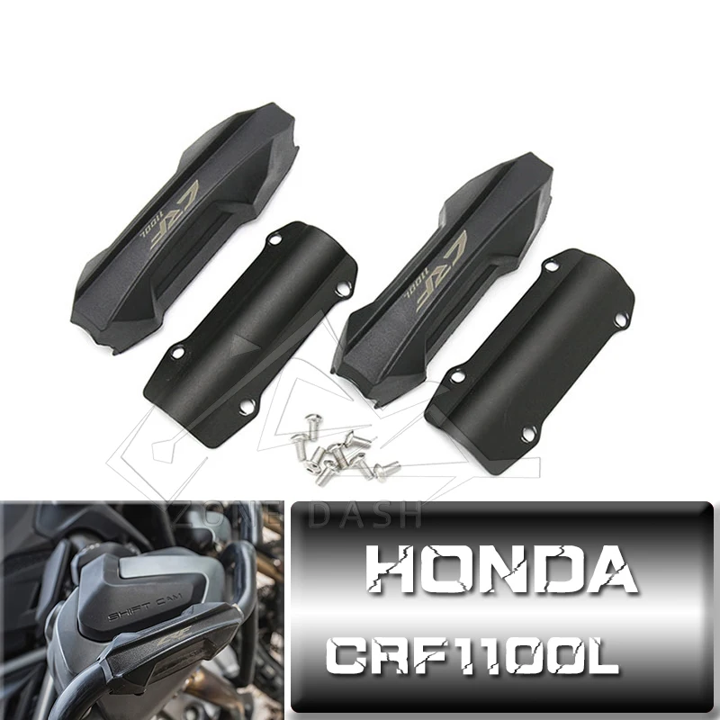 Motorcycle engine bumper guard Protection decorative block 25mm Crash Bar FOR HONDA CRF1100L CRF1100 L Africa Twin 2020