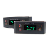 Mini digital display level multi-function aluminum alloy magnetic digital display mini inclinometer