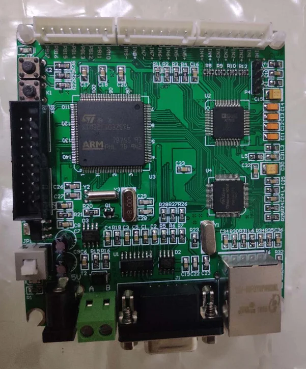 

ADC Acquisition Board AD7606 16-bit 8-channel STM32F103/407 Ethernet Communication