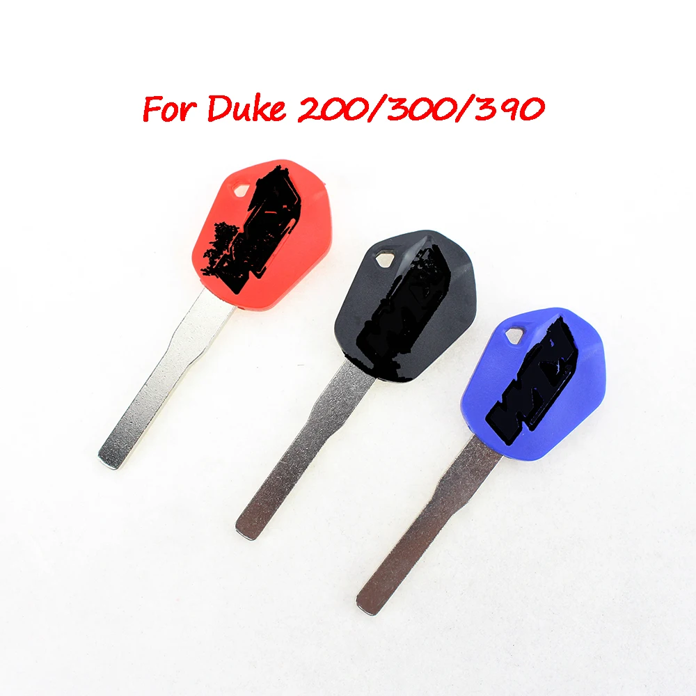 

Motorcycle Accessories Uncut Blade Blank Key Motor Blank Blade Key For KTM Duke 200 Duke 300 Duke 390