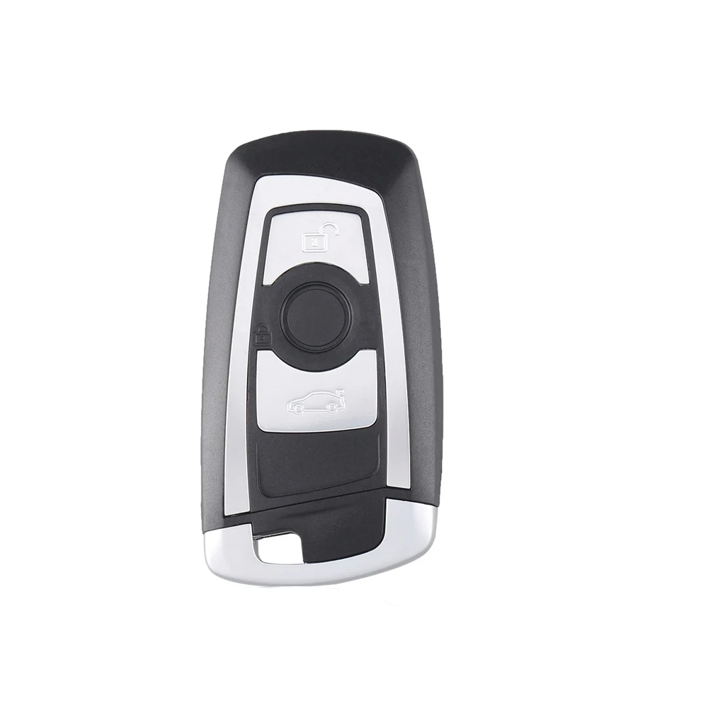 XNRKEY 3/4B Remote Smart Car Key Shell Fob for BMW CAS4 F System 3 5 7 Series E90 E92 E93 X5 F10 F20 F30 F40 Key Case Cover