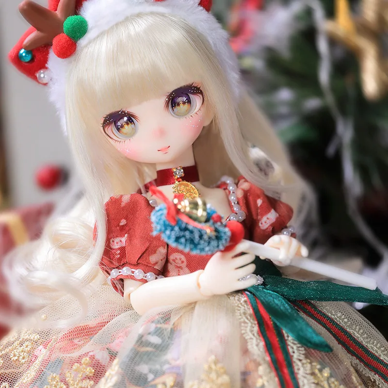 ファンタジーエンジェル-女の子のためのクリスマスギフト人形,完全なセット,31cm,DIYおもちゃ,新しいコレクション1/6