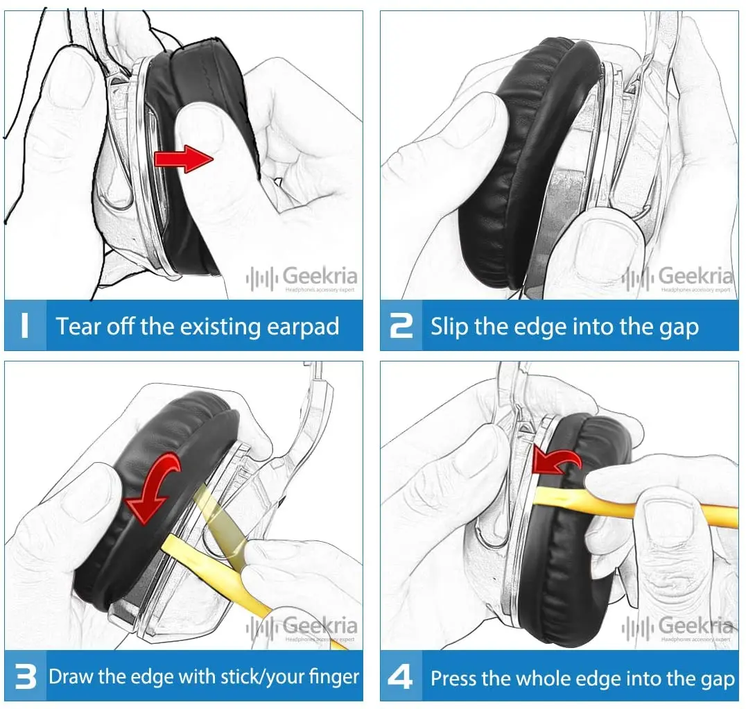 QuickFit протеиновые кожаные амбушюры для игровой гарнитуры HyperX Cloud Alpha, сменные амбушюры/амбушюры для ушей/наушники, гарнитура