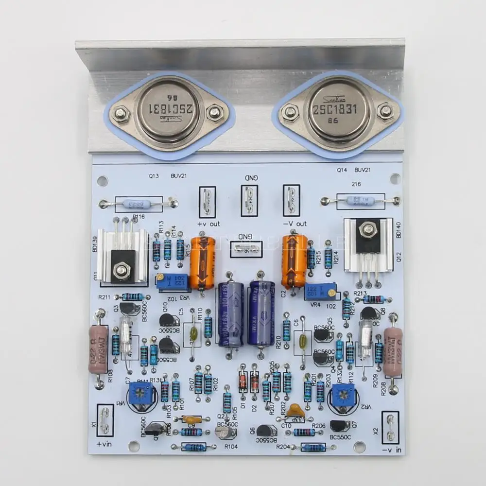 

Assemble Linear Parallel Regulator Power Supply Board PSU for NAIM NAP250 Amplifier With Angle Aluminum