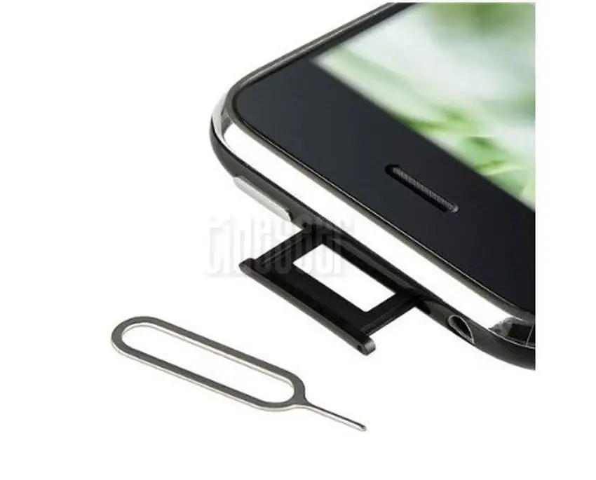 50000pcs Slim Sim Card Tray Pin Eject Removal Tool Needle Opener Ejector for iPhone Xiaomi Samsung Huawei Mobile Cell Phone