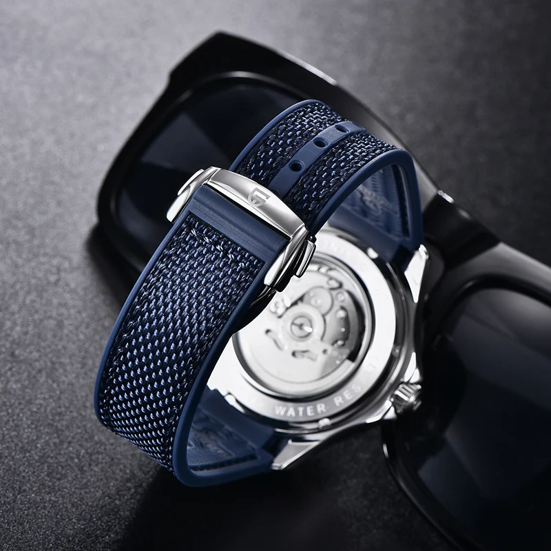 2023 PAGANI Design Automatic Mechanical Watch Military Supplemental Sports 007 NH35A Men Watch Bracelet Accessories Waterproof