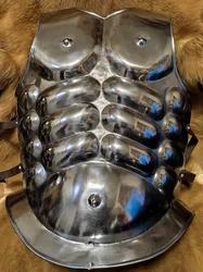 Roman Classical Plate Spartan Steel Chest armors Greek Muscle Armor men stage future technology space costume
