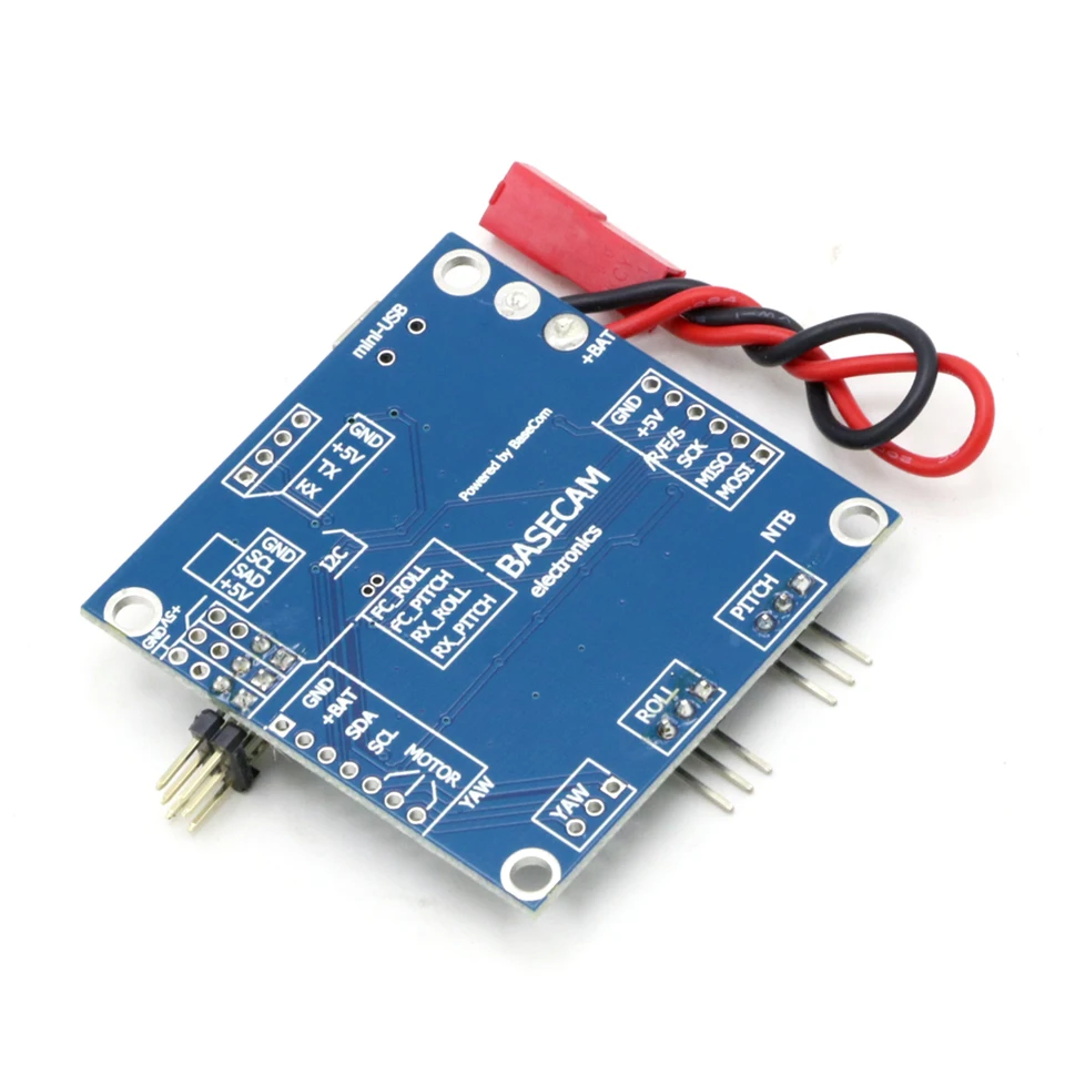 Controlador De Cardán Sin Escobillas De 2 Ejes – Con Sensor Y Gran Corriente – Accesorio Para Drones, Robots Y Coches RC