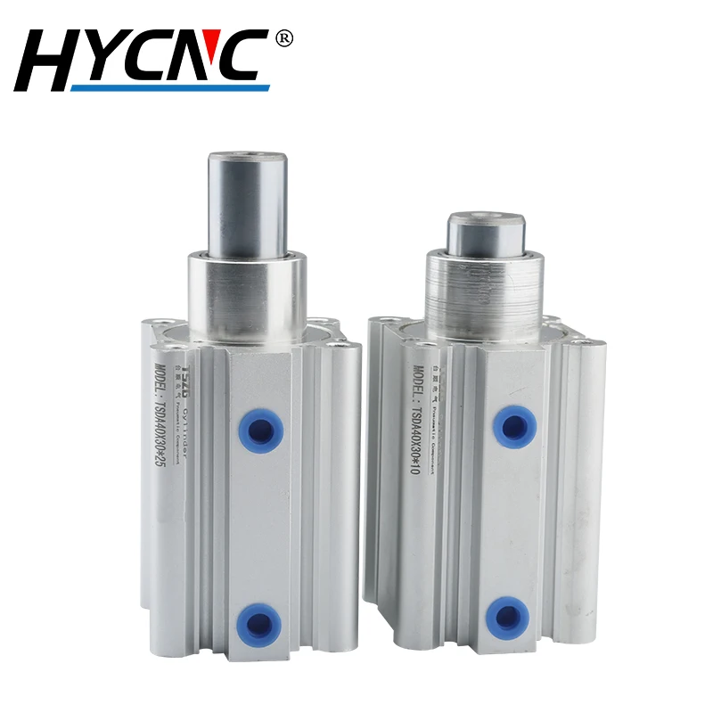 1pcs Pneumatic Thin Positioning Cylinder 3mm To 45mm Stroke Aluminum Alloy Telescopic Cylinder Pneumatic Components