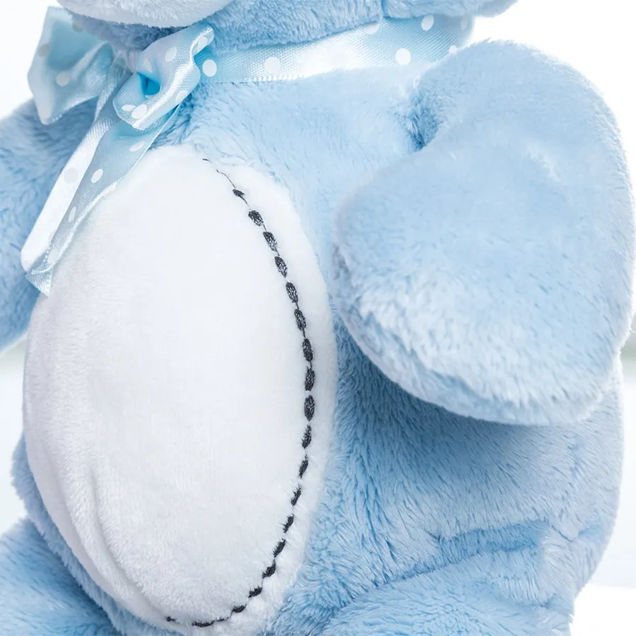 Kawaii Stuffed Toy Baby Blue Teddy Bear, 12\