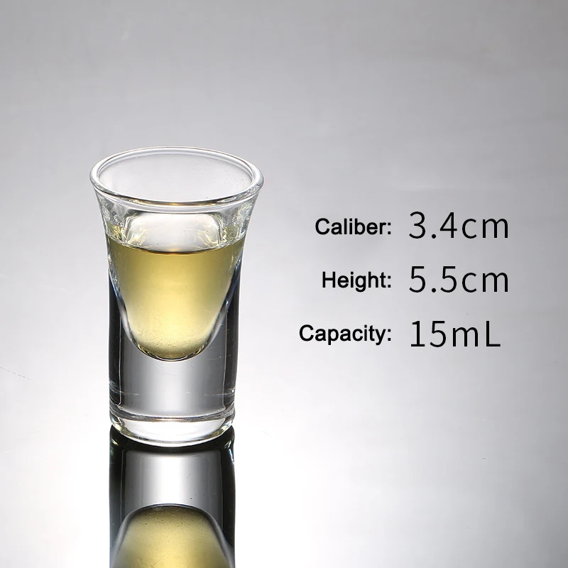 Chinese styl Style Drinking Glass Bar Party Glass Tumblers Vodka Tequila Cordial Espresso Liqueur Shot Glasses Kitchen Drinkware