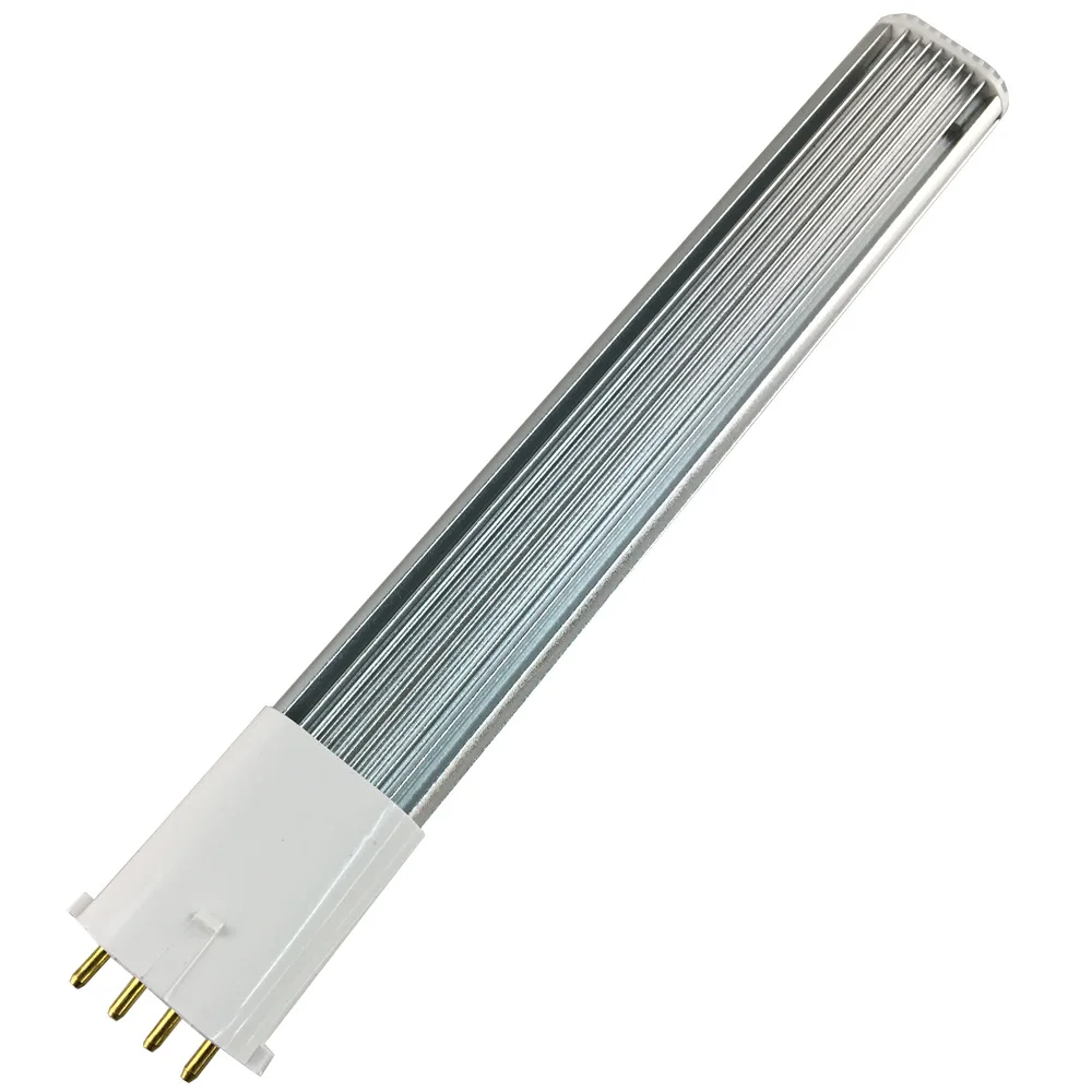 AC/DC 12-24v 2G7 Led light 8W 6W PL tube light brightness 2G7 PLug replace 2U Fluorescence light