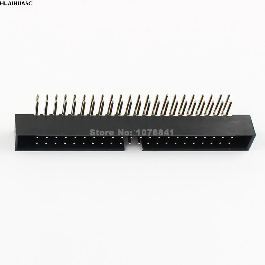 4pcs 2mm 2.0mm Pitch 2x22Pin 44 Pin Right Angle Male Shrouded IDC