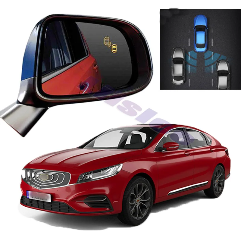 

For Geely Borui 2015 2016 2017 2018 2019 2020 Car BSM BSD BSA Radar Warning Safety Driving Alert Mirror Detection Sensor