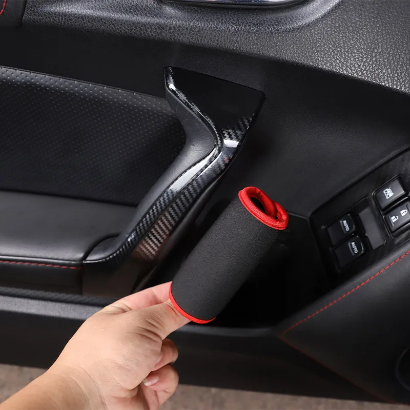 

Black Cotton For Toyota 86/Subaru BRZ 2012-2020 Car Interior Door Handle Protection Cover Car Accessories