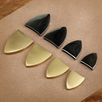 솔리드 테일 구리 가죽 벨트 테일 클립 액세서리, 고정 클립 부품, 수동 벨트 액세서리, DIY 재료